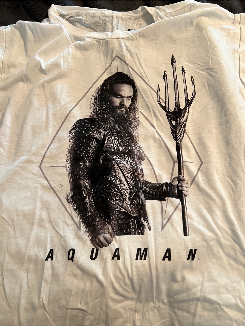DC Men's White Graphic T-shirt